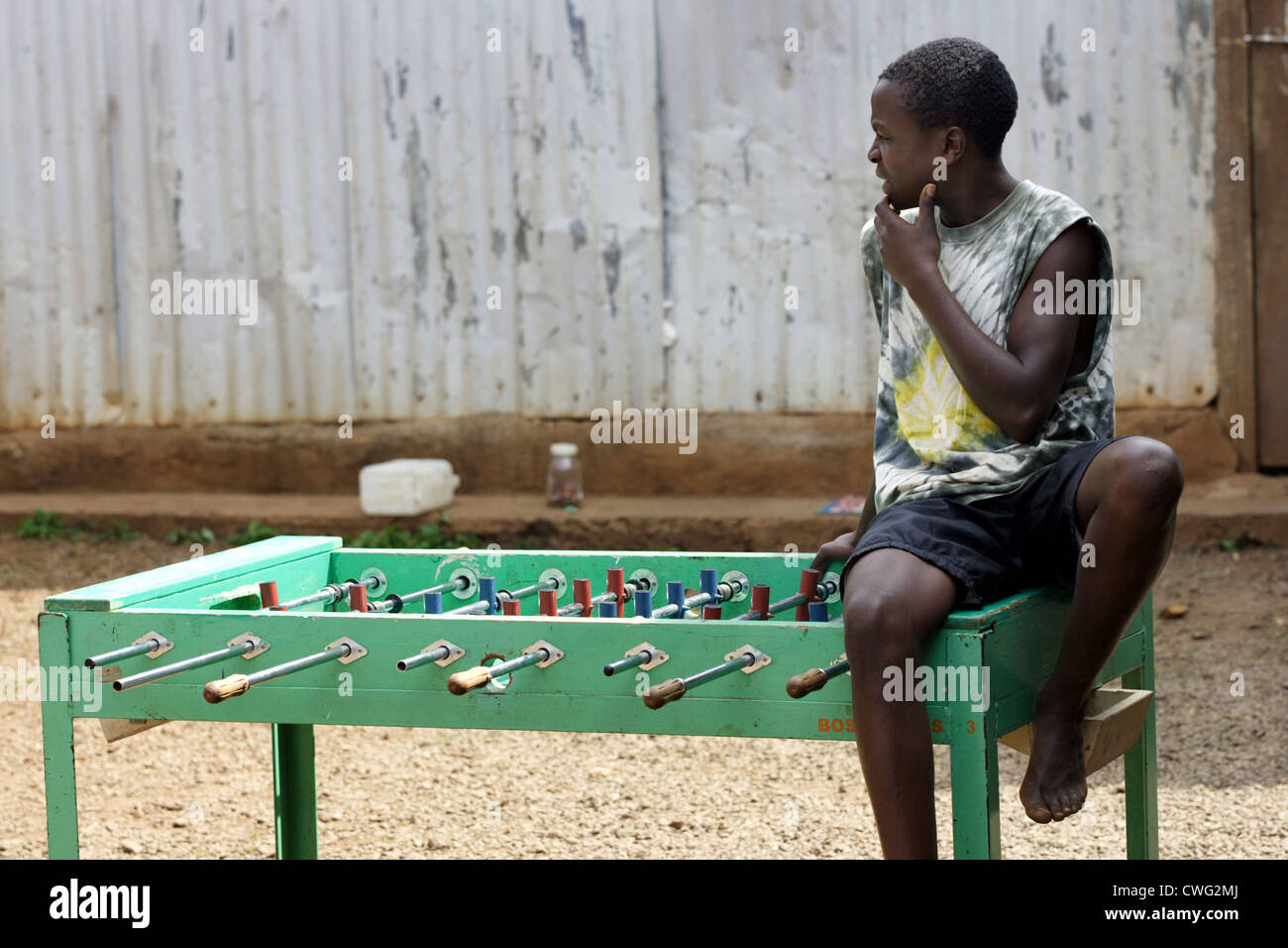 I bambini di strada presso la Casa Don Bosco Langata Foto Stock