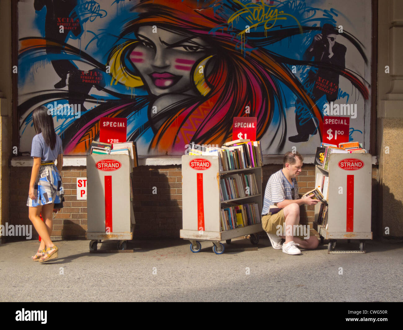 Strand Bookstore di New York City Foto Stock