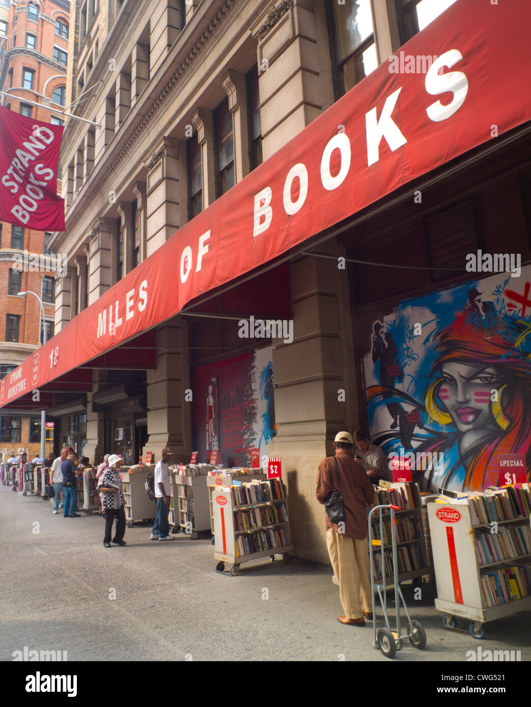Strand Bookstore di New York City Foto Stock