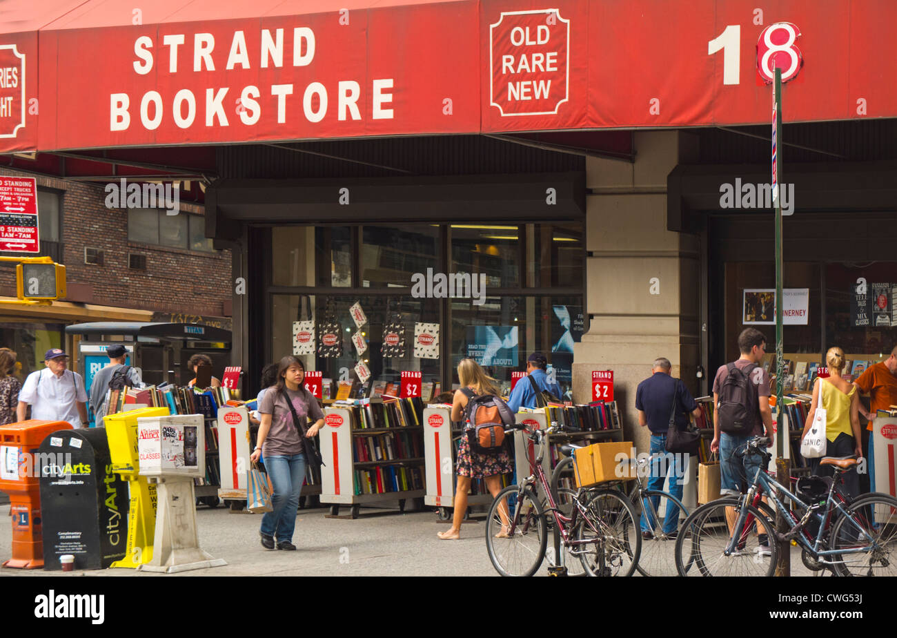 Strand Bookstore di New York City Foto Stock
