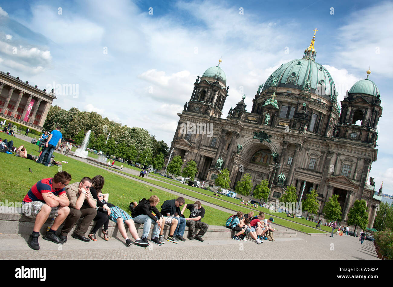 La Cattedrale di Berlino, Berlino, Germania. Foto Stock