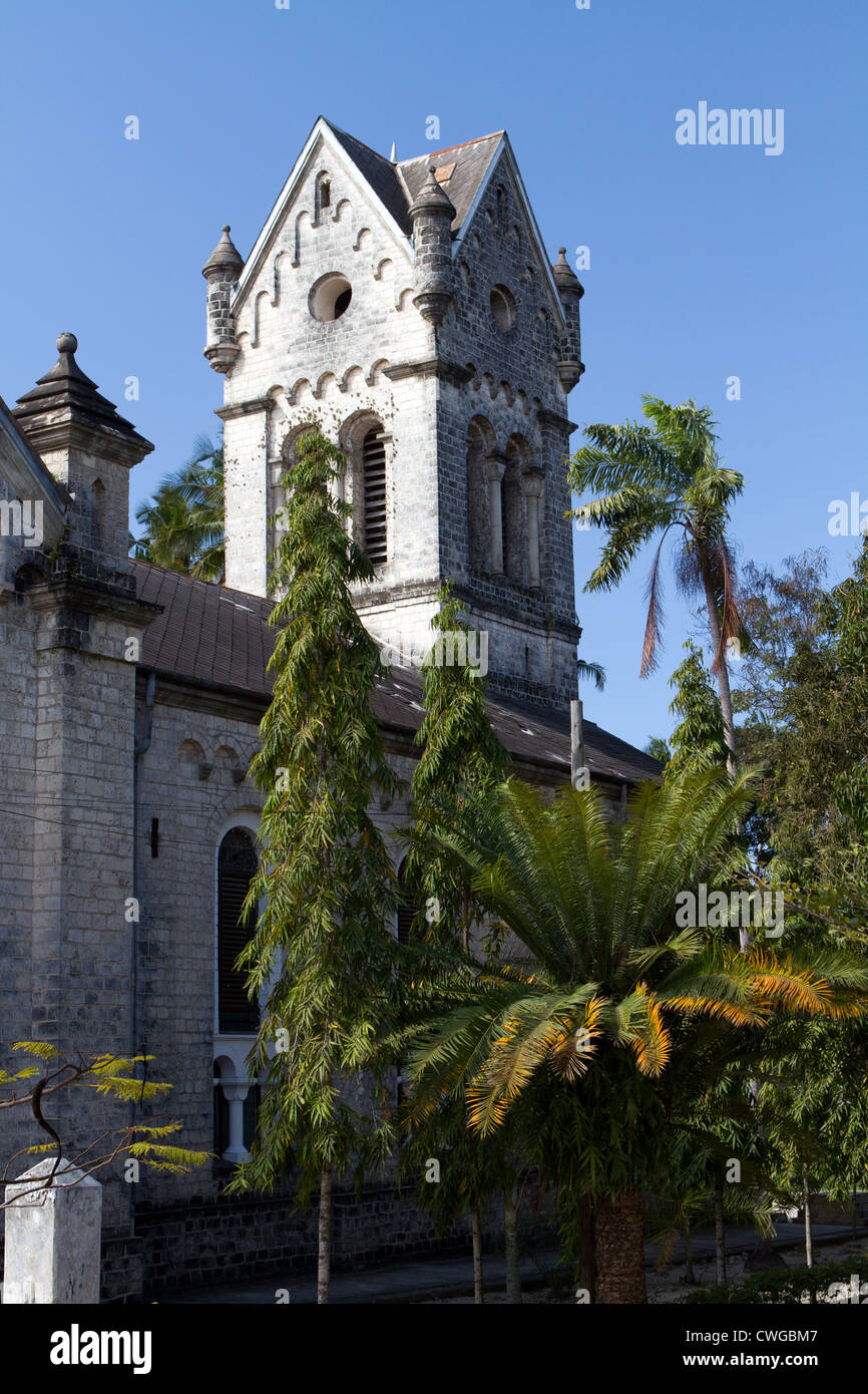 La vecchia chiesa, Bagamoyo, Tanzania Foto Stock