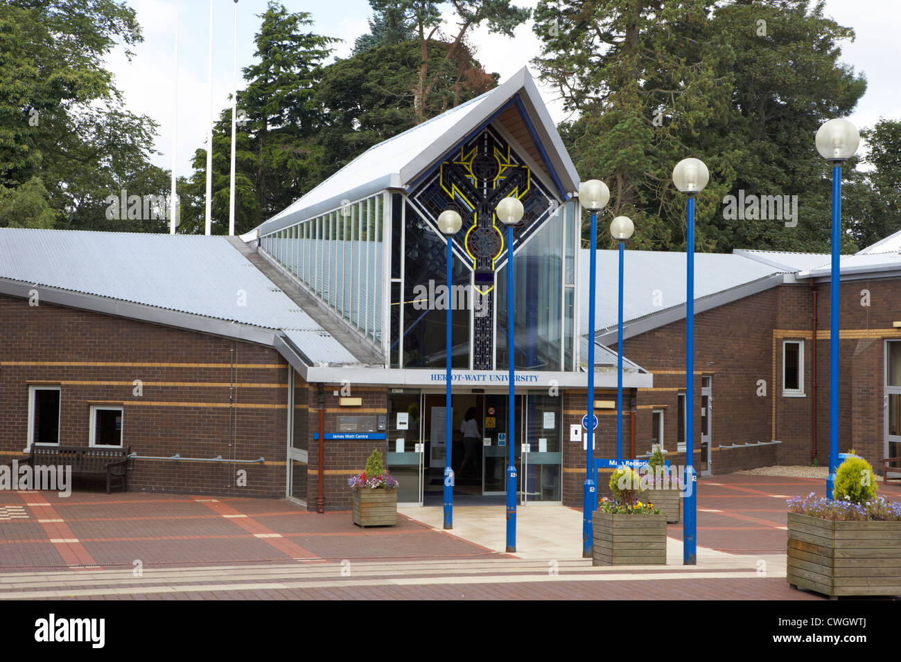 Heriot Watt University di Edimburgo, Scozia, UK, Regno Unito Foto Stock