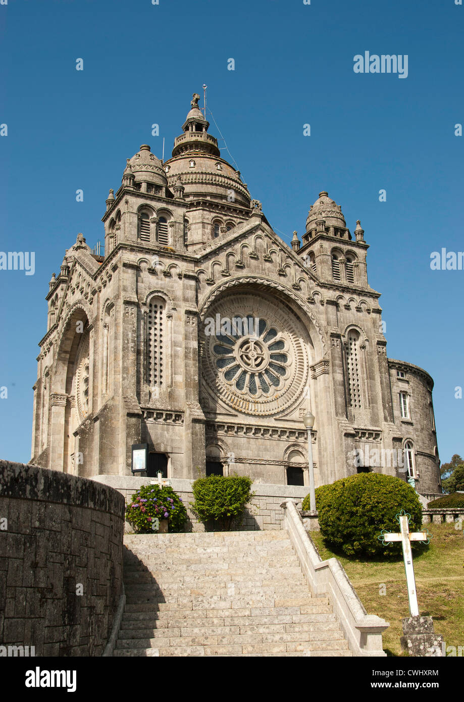 La Basilica di Santa Luzia, Portogallo Foto Stock