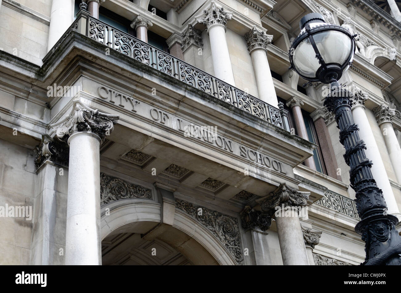 City of London School di Londra, Inghilterra Foto Stock