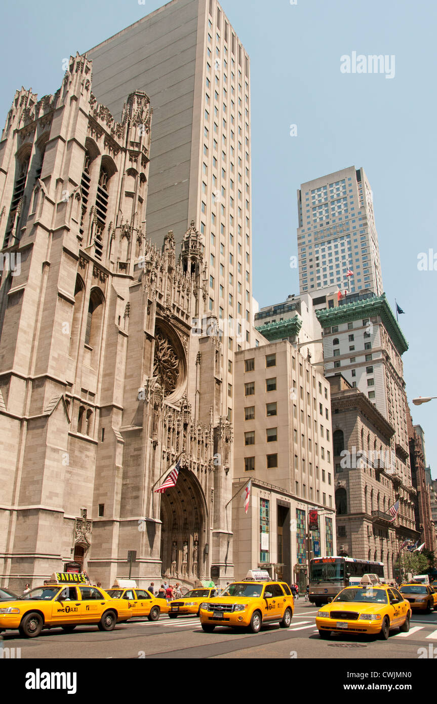 St Patricks Patrick Quinta Avenue di New York City Manhattan Foto Stock