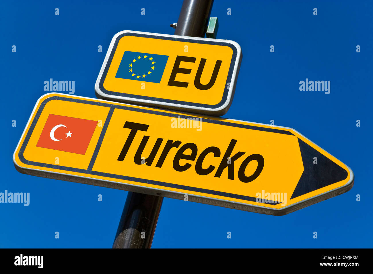 Unione europea - Stato candidato per l'adesione 2010 - Turchia Foto Stock