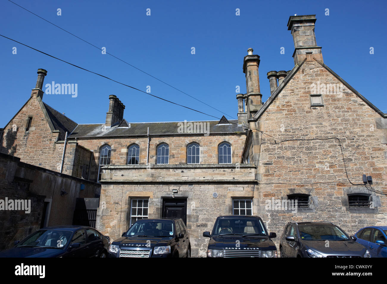 La sheriff court house Linlithgow West Lothian in Scozia Foto Stock