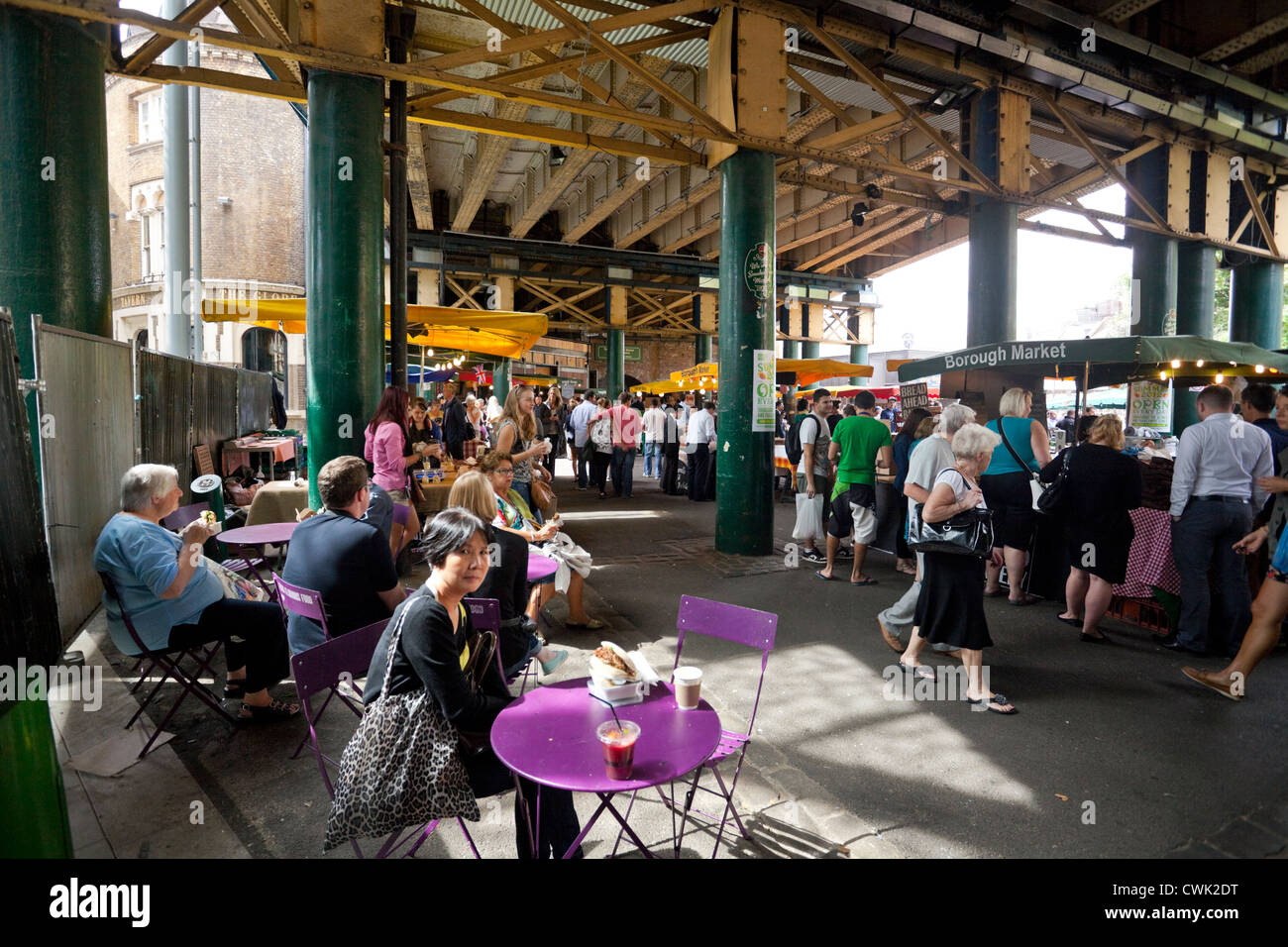 Borough Market, London, England, Regno Unito Foto Stock