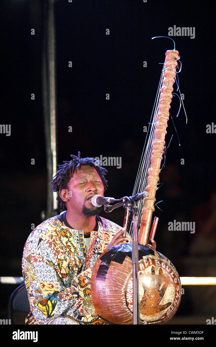 Ali Boulo Santo alla Radio France Festival di Montpellier, Languedoc Roussillon, Francia Foto Stock