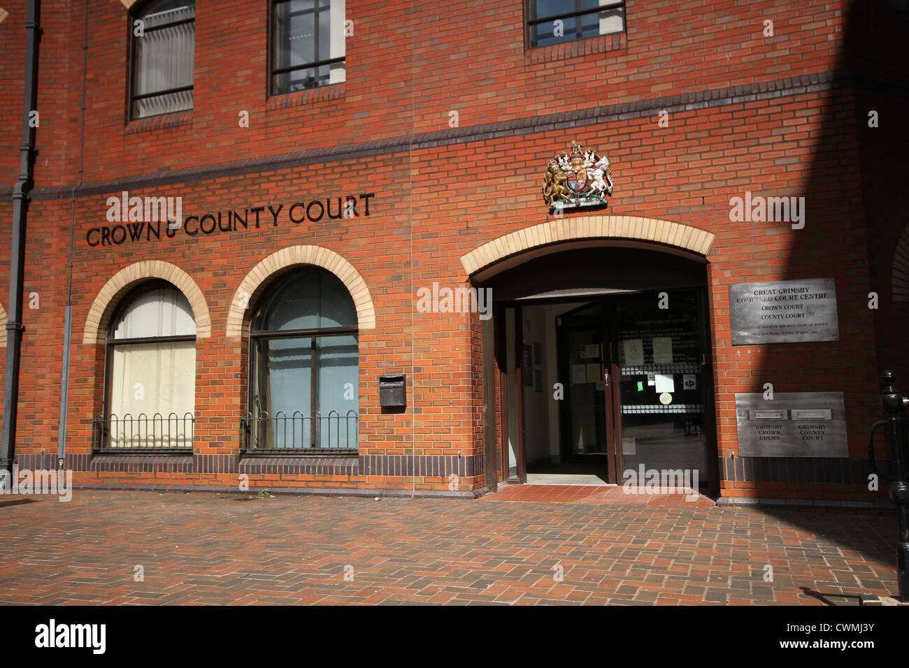 Grimsby Crown Court  Magistrates Court a Grimsby Lincolnshire Foto Stock