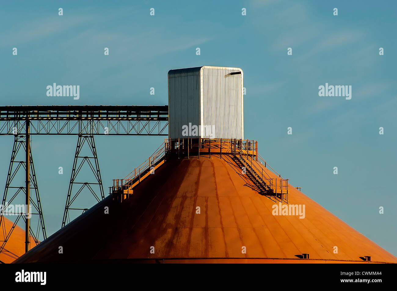 Silo Foto Stock