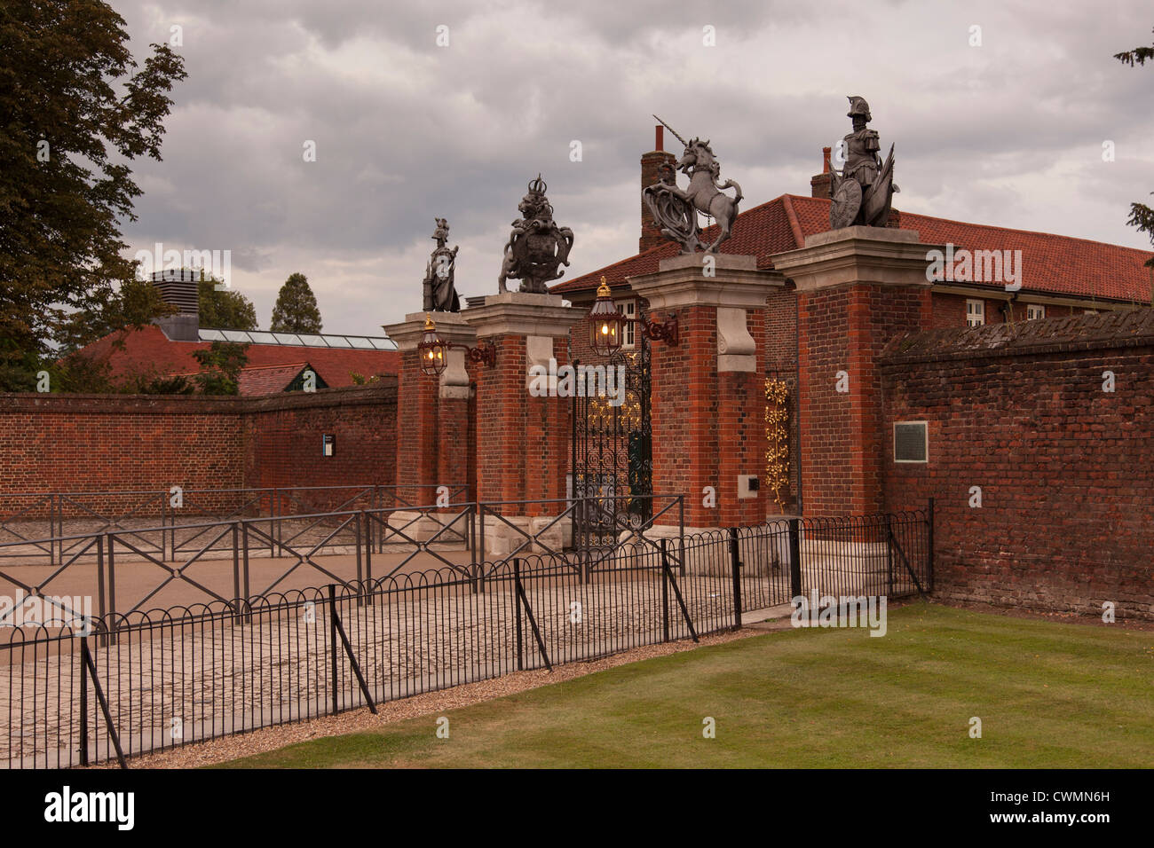 Hampton Court Palace,Surrey, Inghilterra Foto Stock