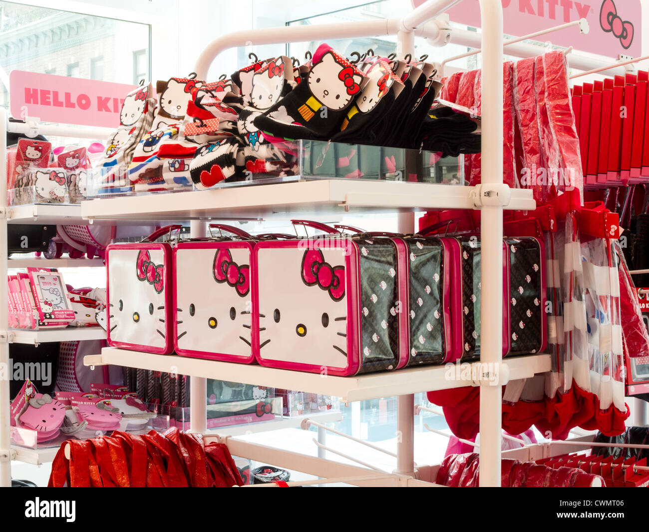 La FAO Schwarz Flagship Store giocattolo interno, NYC Foto Stock
