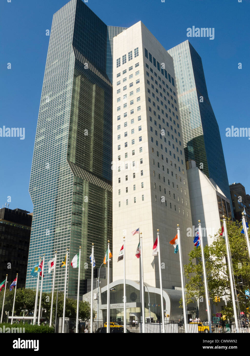 Ronald H. Brown Missione degli Stati Uniti presso il Palazzo delle Nazioni Unite, New York Foto Stock