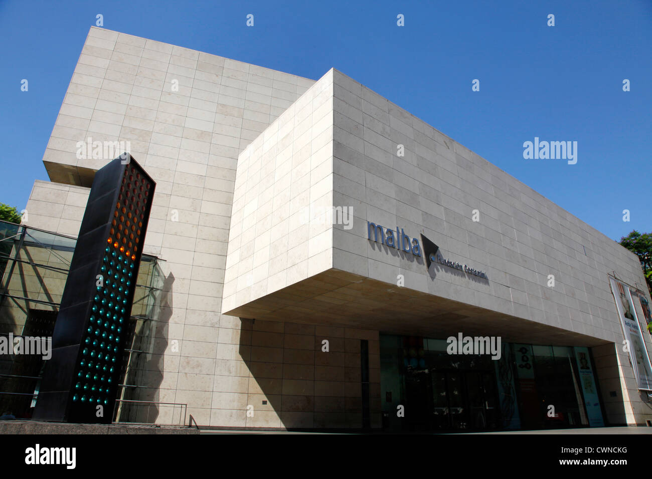 MALBA, il Museo di Arte Moderna di Buenos Aires, Argentina. Foto Stock