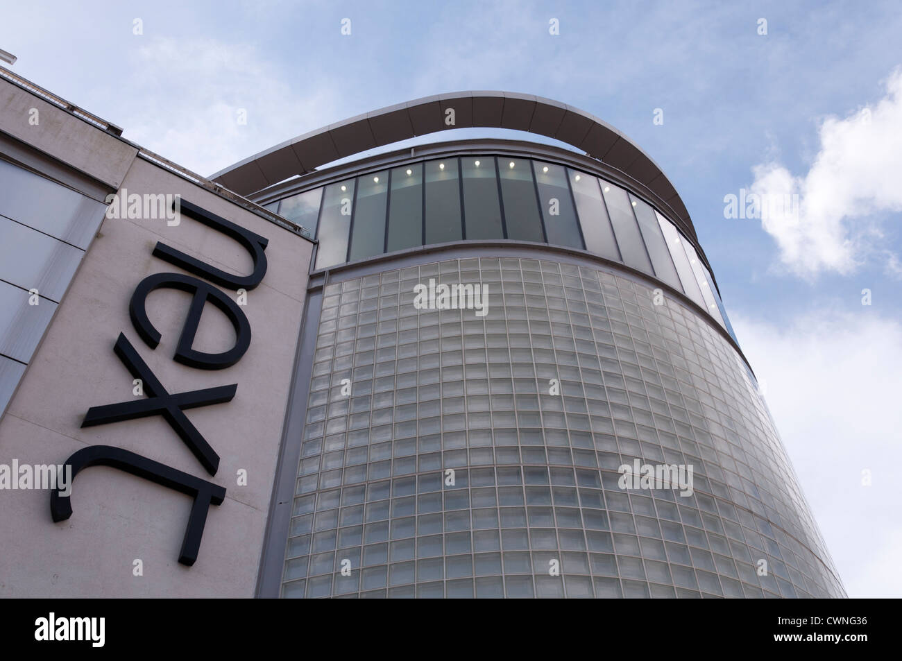 Prossimo negozio. Princesshay, Exeter Devon England. Foto Stock