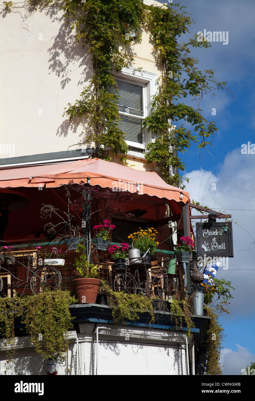 Portobello Giardino e Grill - Notting Hill - London W11 - REGNO UNITO Foto Stock