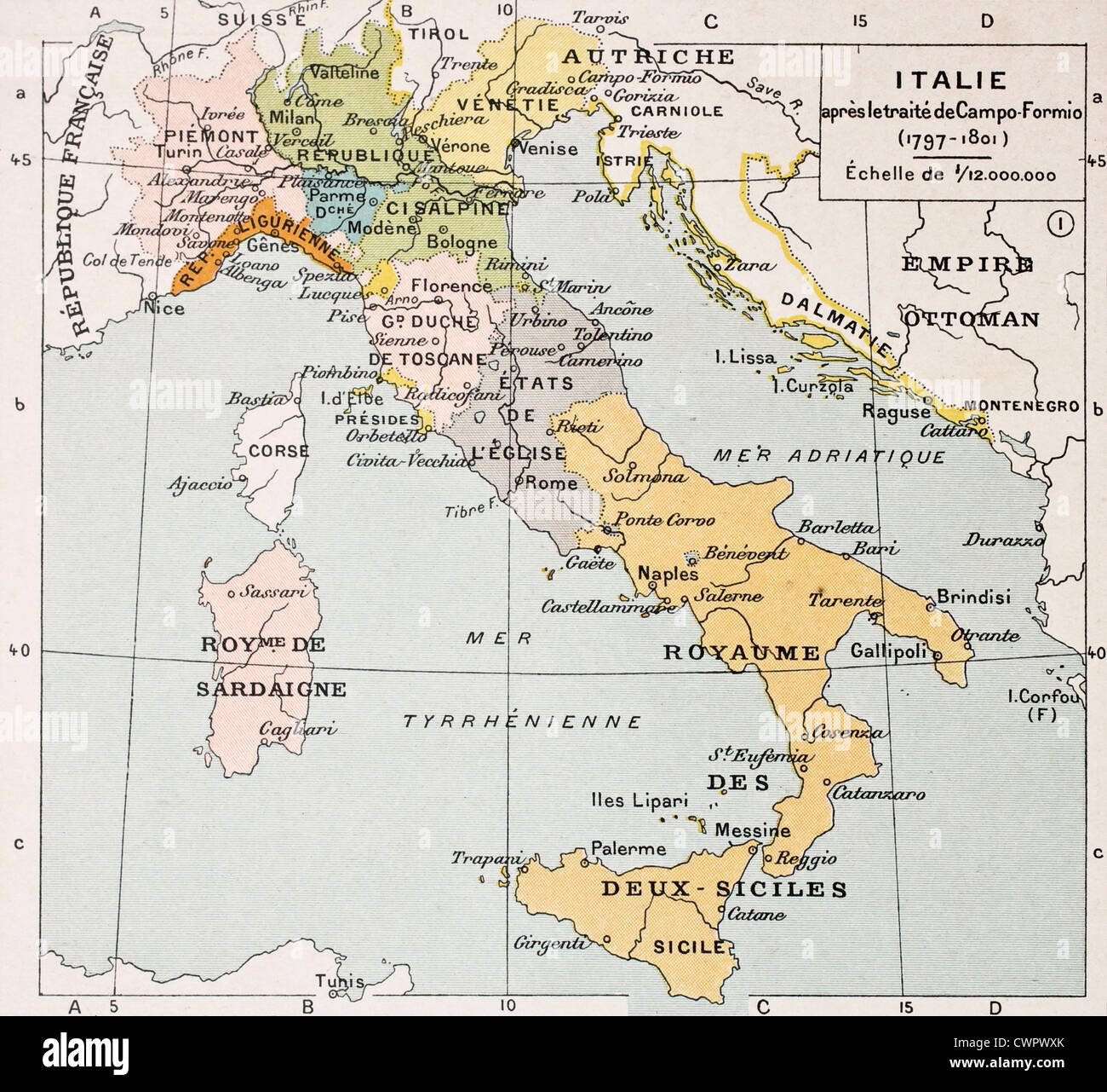 Mappa italia immagini e fotografie stock ad alta risoluzione - Alamy