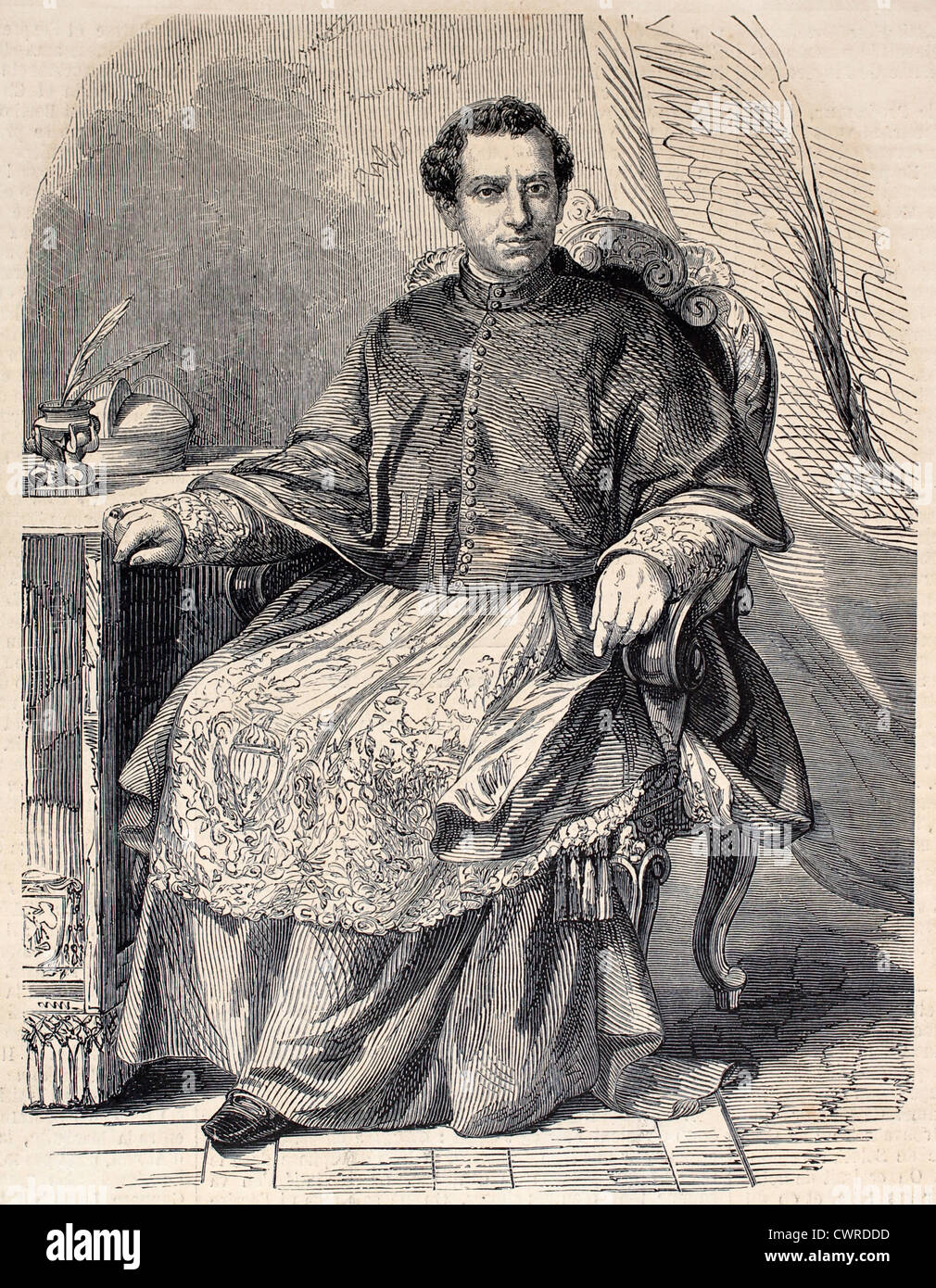 Il Cardinale Antonelli Foto Stock