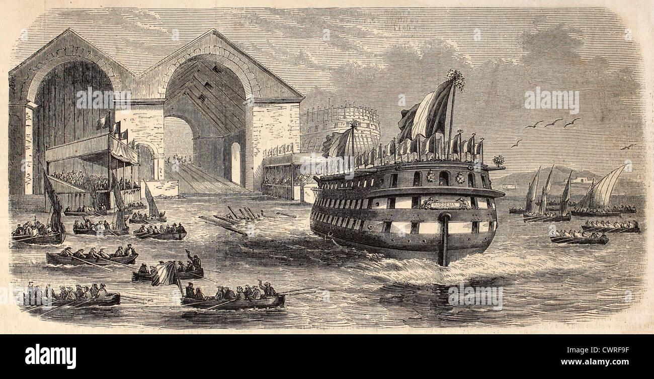 La Massena lancio Foto Stock