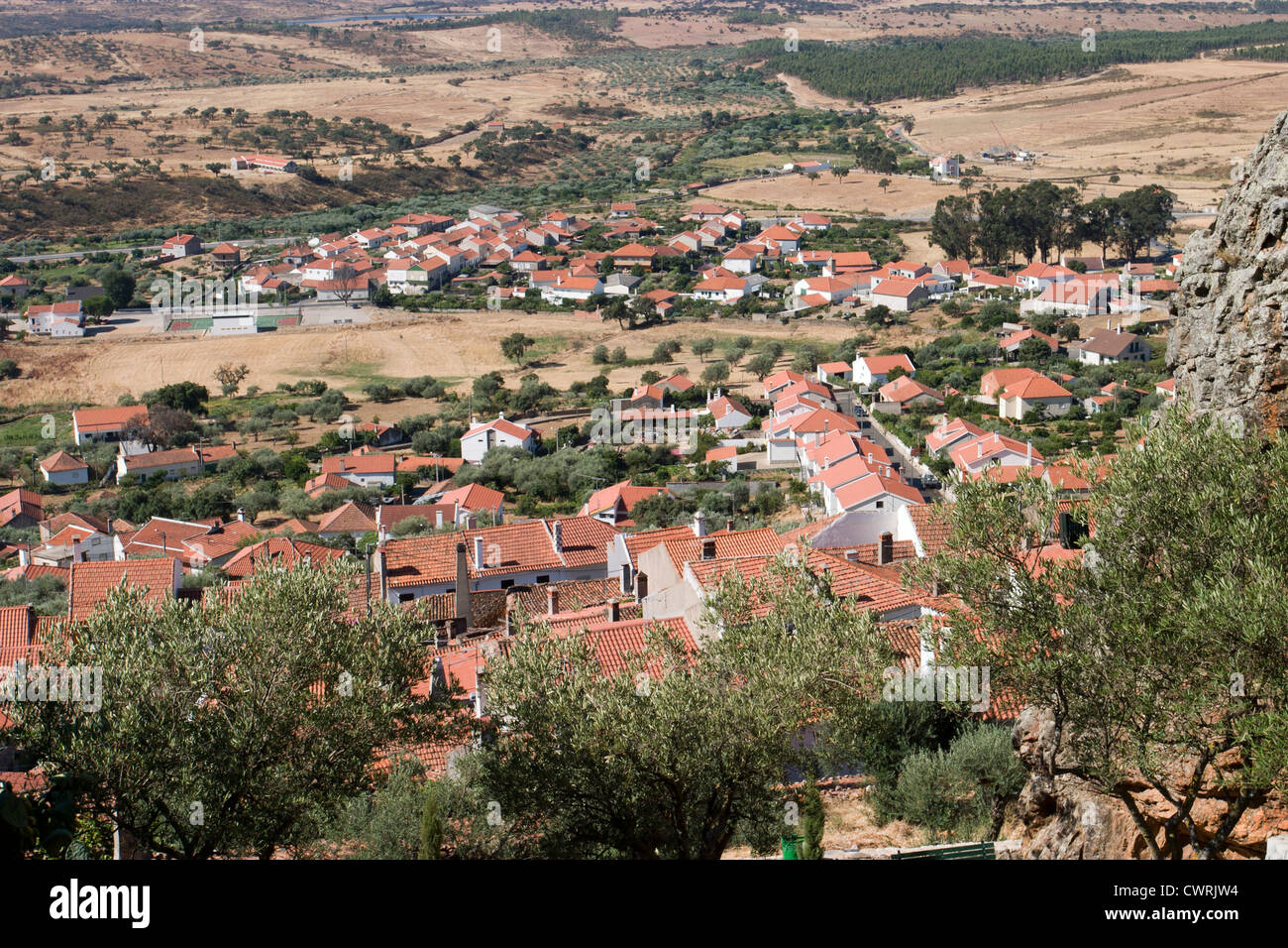 Penha Garcia village, Portogallo Foto Stock