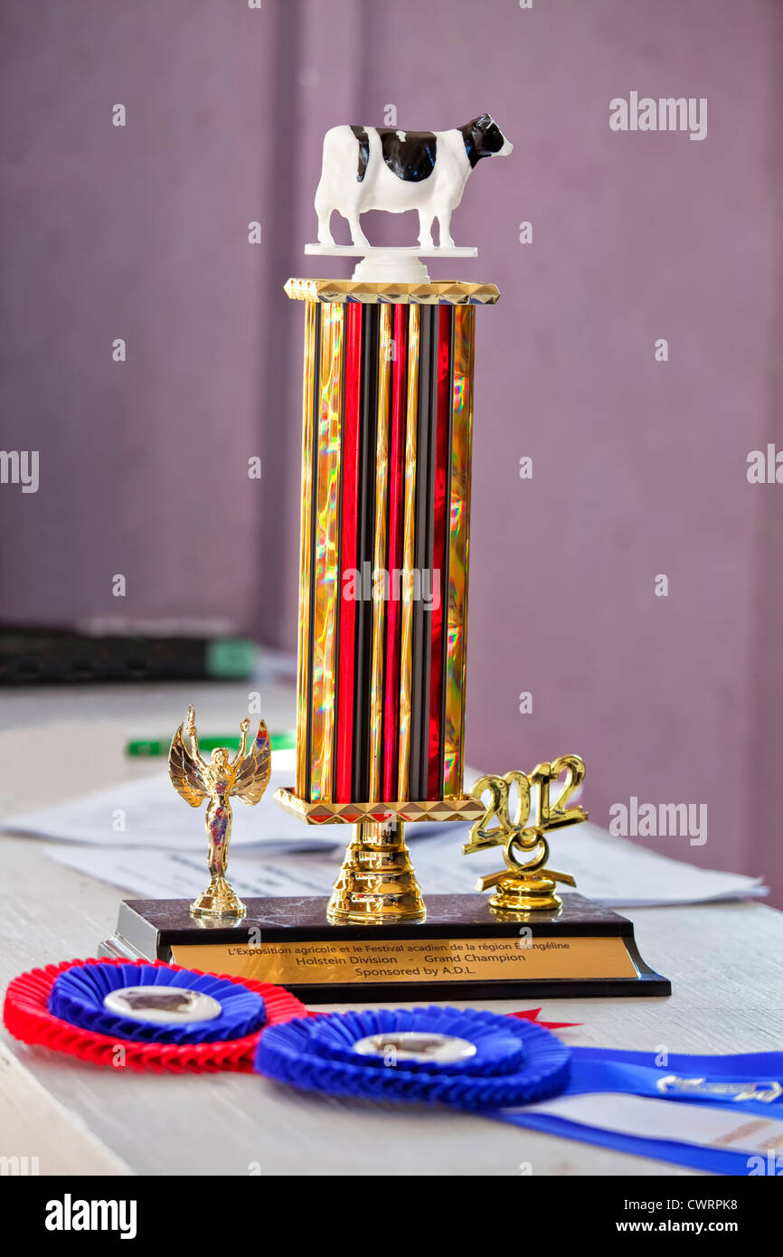 Trofeo da Evangeline fiera agricola e Acadian Festival in Prince Edward Island, Canada, Foto Stock