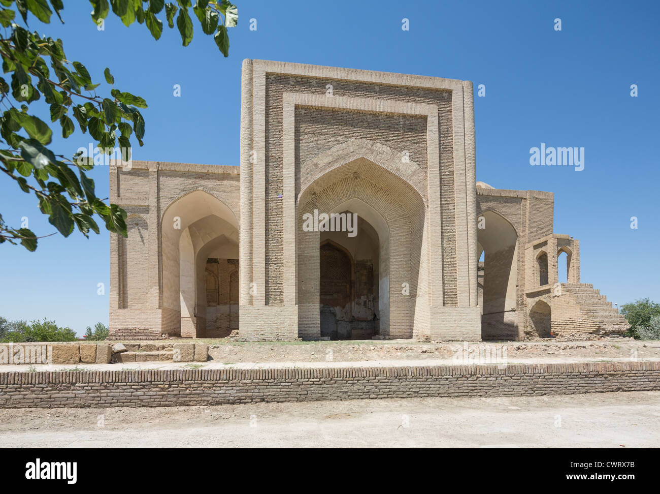 Namazgah o Namazgoh moschea di Bukhara, Uzbekistan Foto Stock