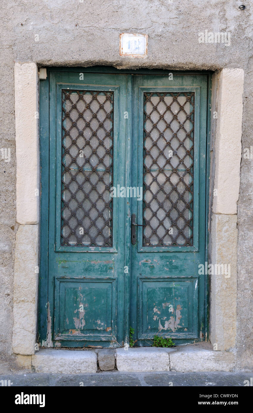 Un portale in grado friuli Venezia Giulia, Italia Foto Stock