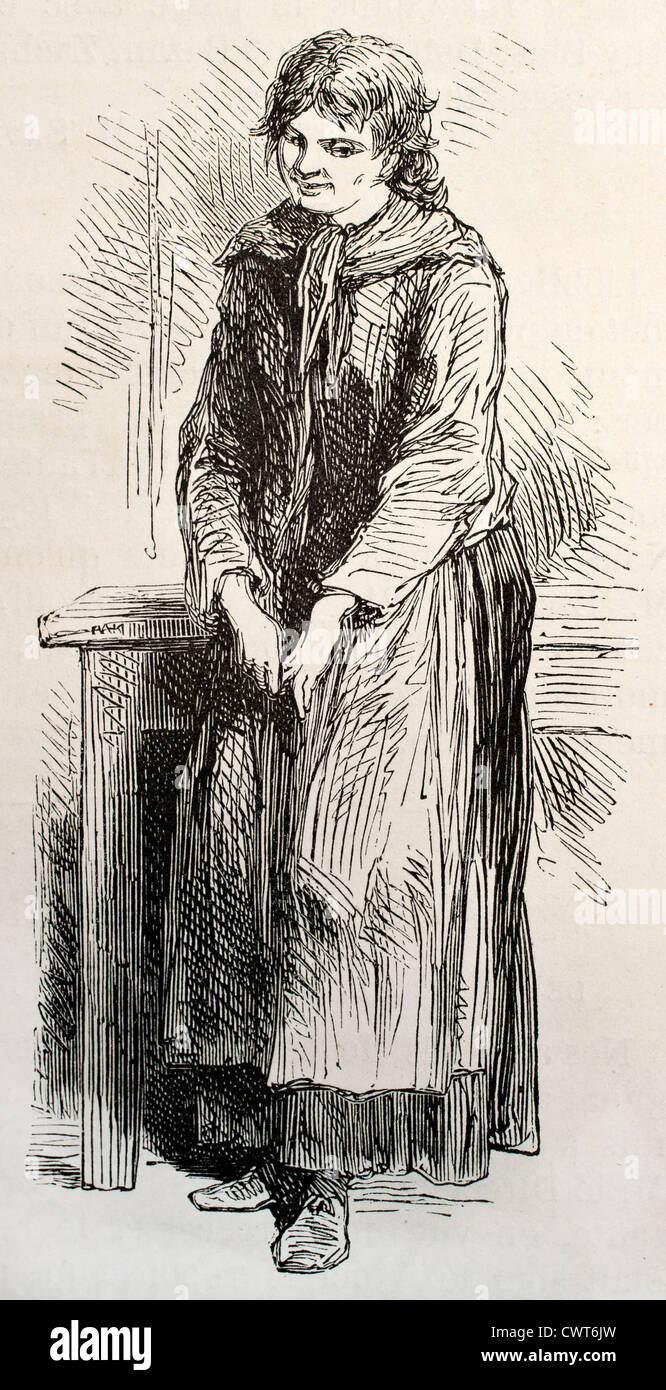 Tipo Idot ricoverati in Sainte Anne asilo Foto Stock