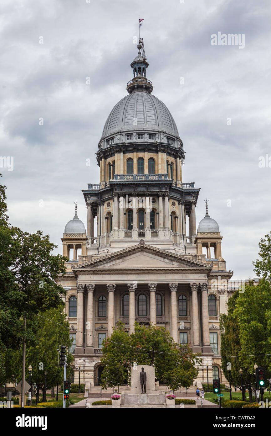 Illinois State Capitol Building, Springfield Foto Stock