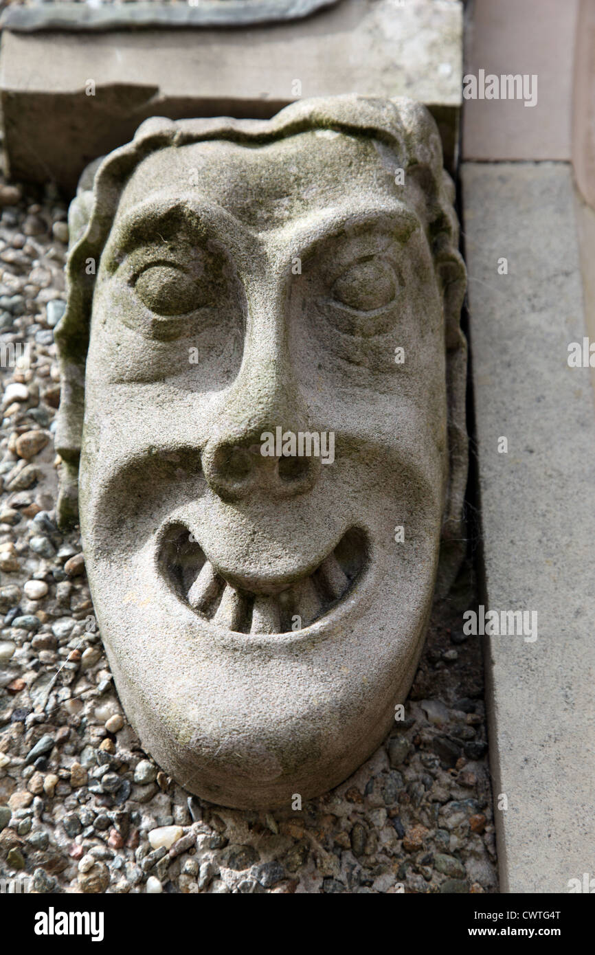 Xviii secolo gargoyle gotica, Hillsborough Fort Foto Stock