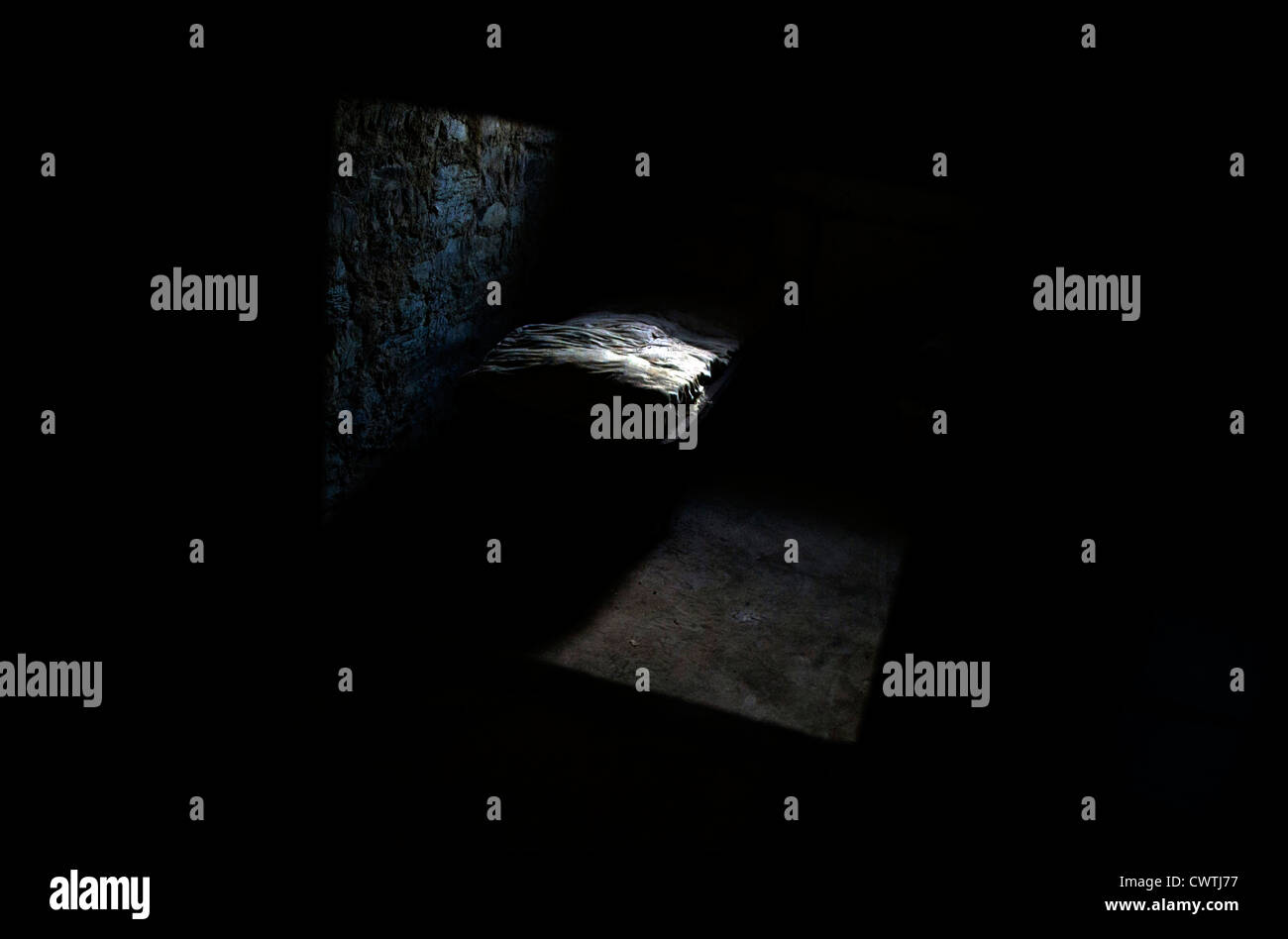 Cella di prigione Foto Stock