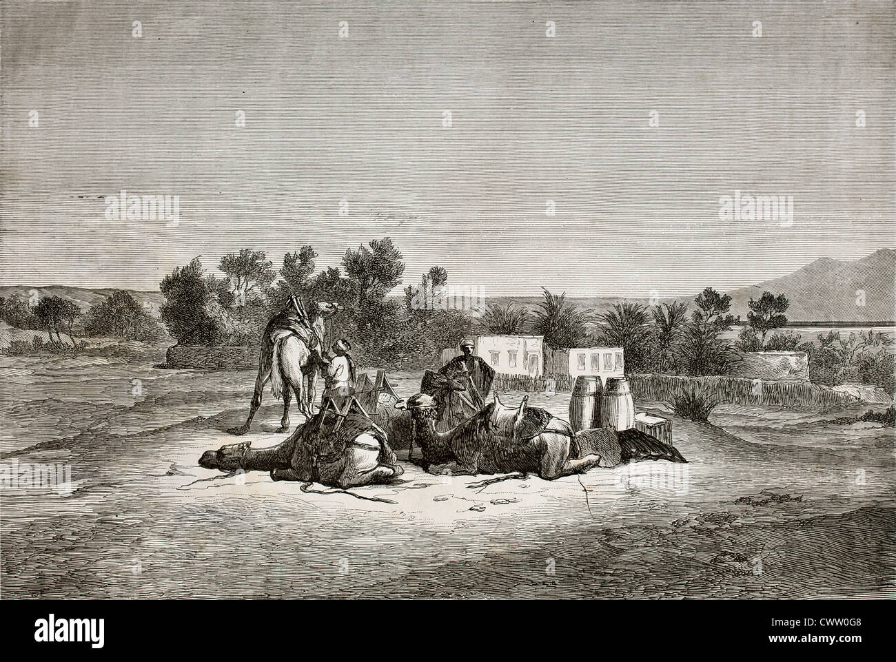 Primavera di Mosè Foto Stock