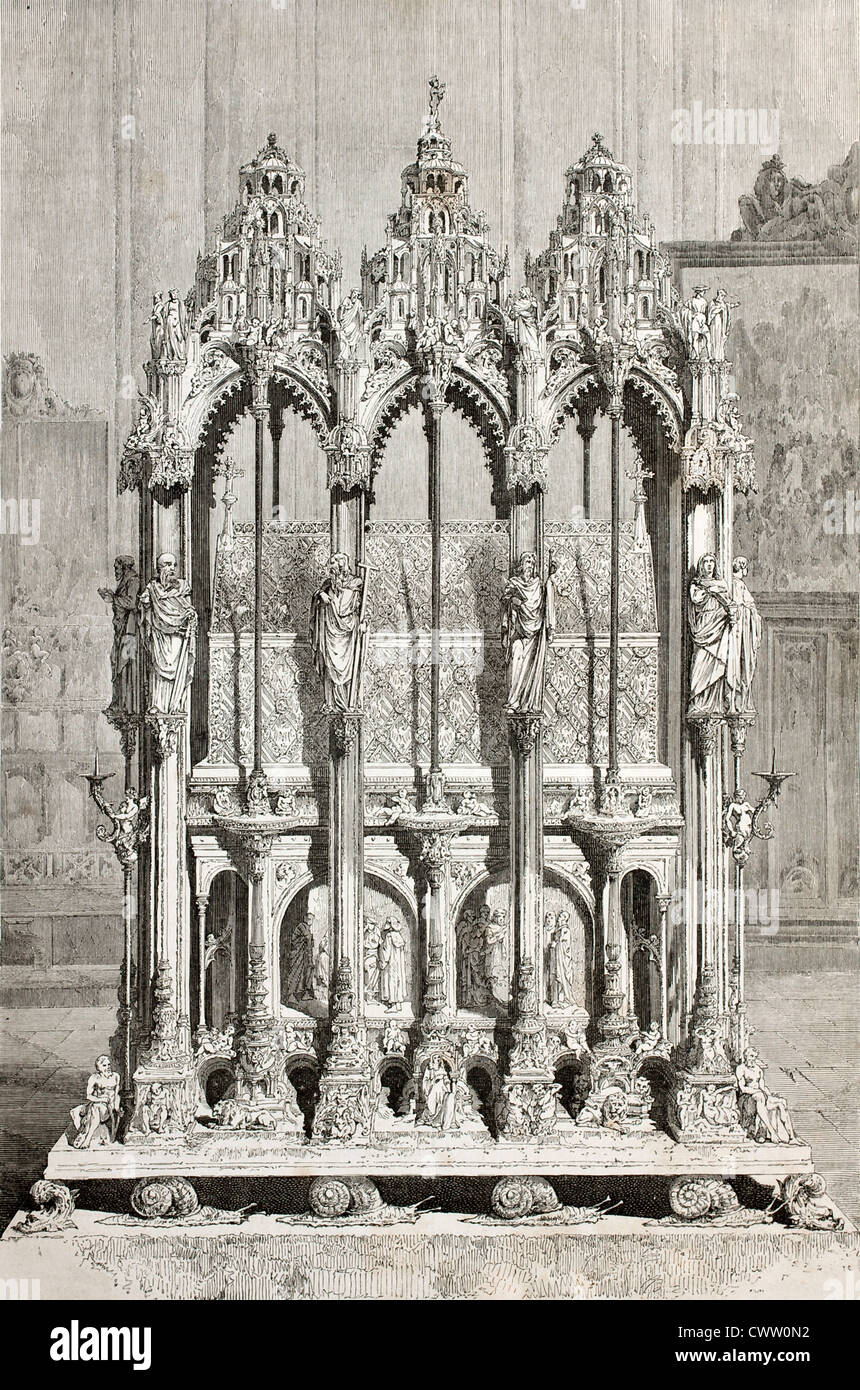 St. Sebald il santuario Foto Stock