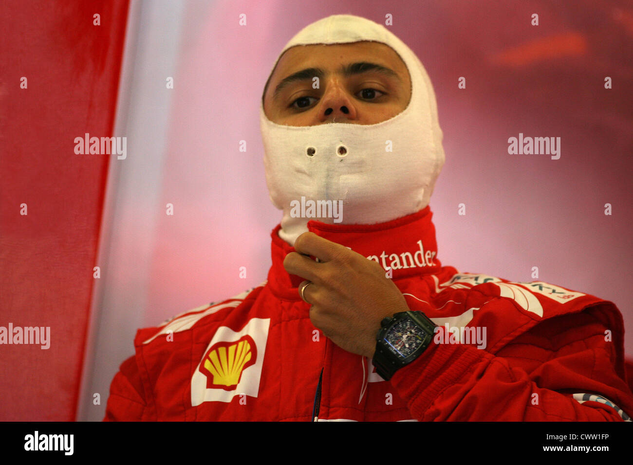 Felipe Massa (Ferrari F1) Gran Premio di Gran Bretagna a Silverstone nel Regno Unito. Formula Uno, F1 Foto Stock