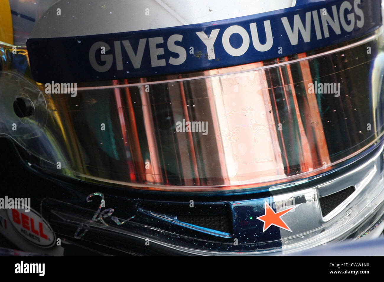 Jean Eric Vergne (Toro Rosso F1) Gran Premio di Gran Bretagna a Silverstone nel Regno Unito. Formula Uno, F1 Foto Stock