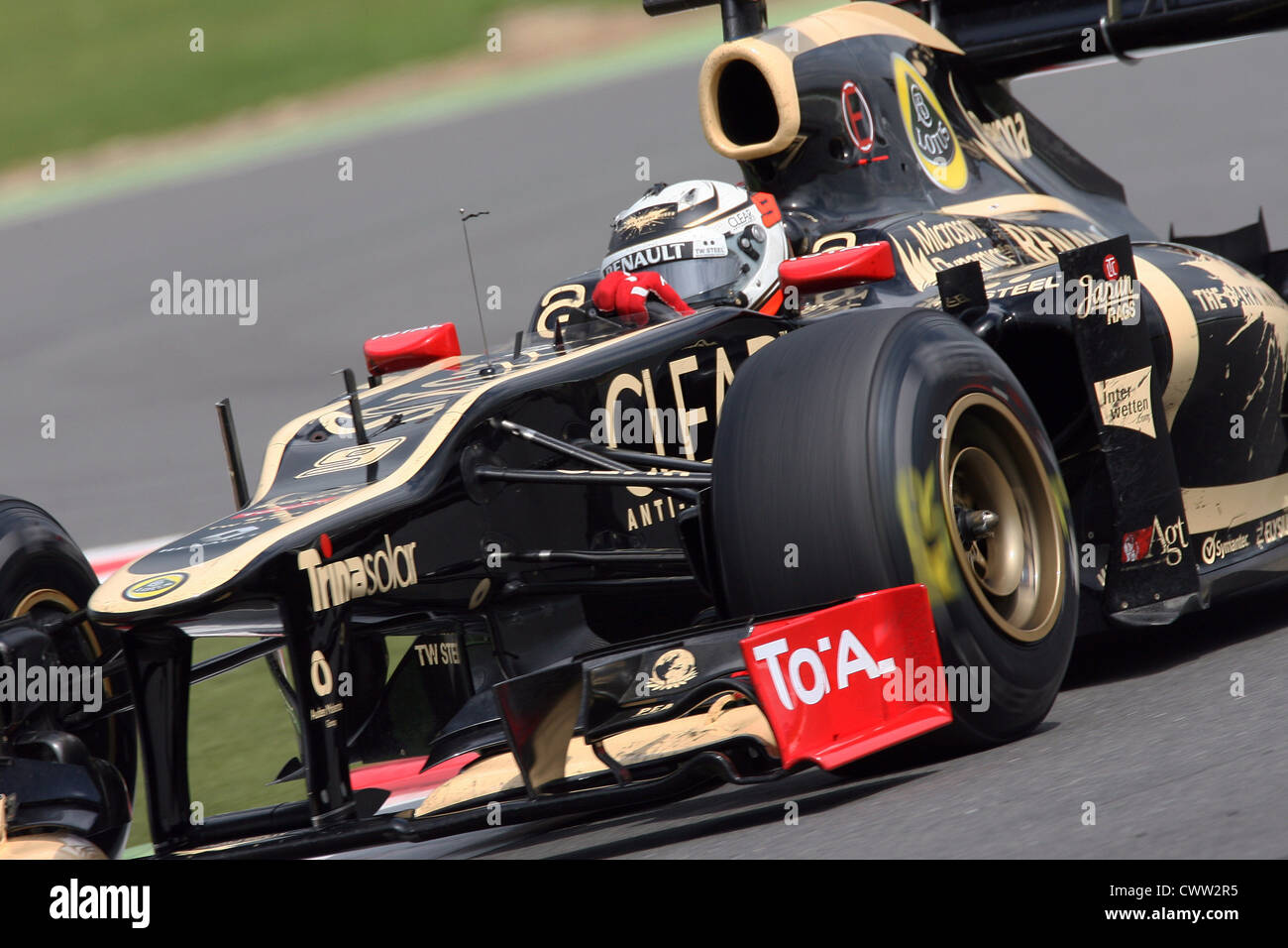 Kimi Raikkonen (Lotus F1) Gran Premio di Gran Bretagna a Silverstone