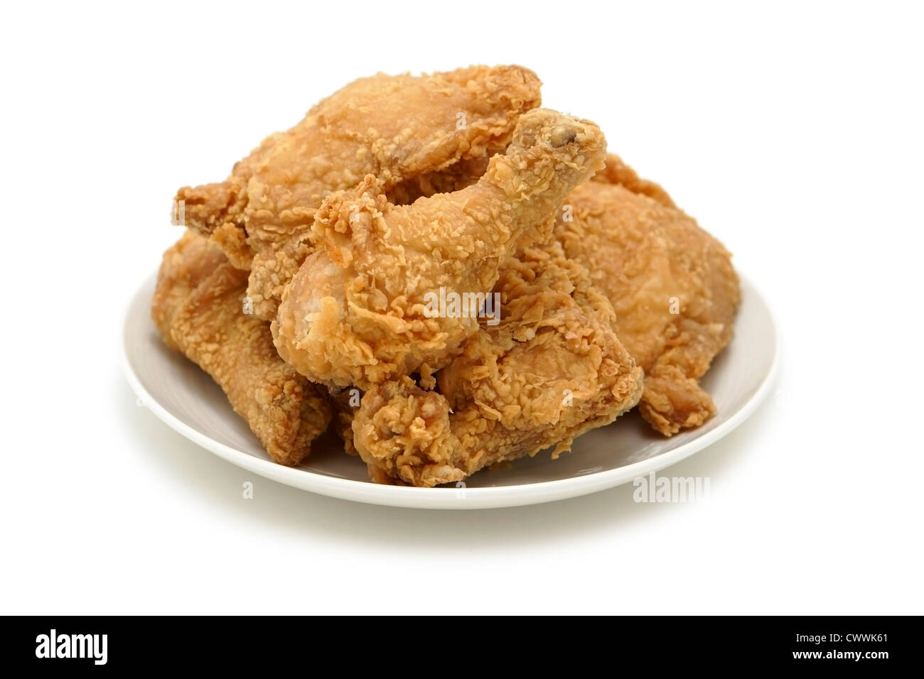 Pollo, profondo fritto croccante di Travagliato Foto Stock