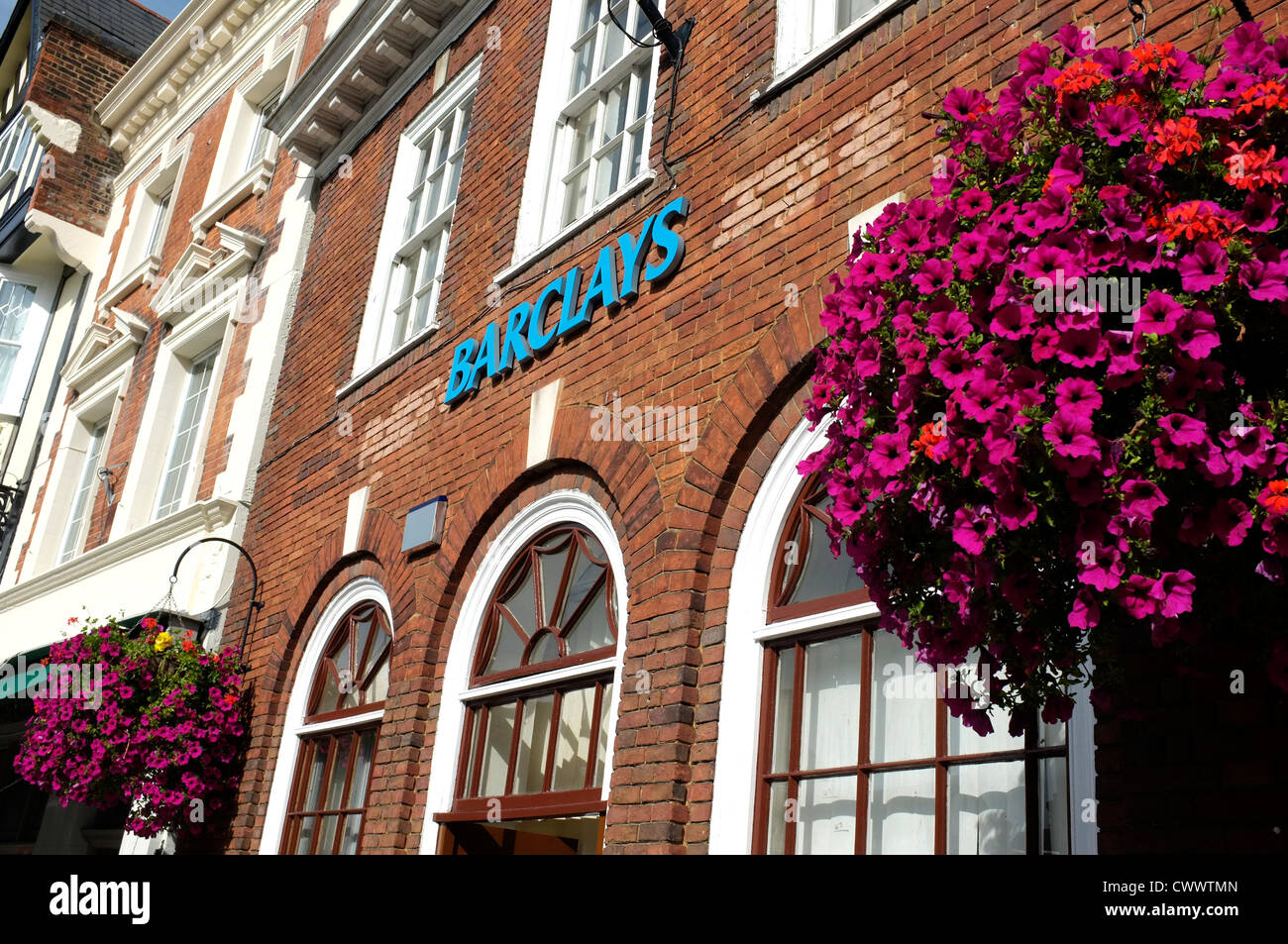 Barclays Bank sevenoaks kent Regno Unito 2012 Foto Stock