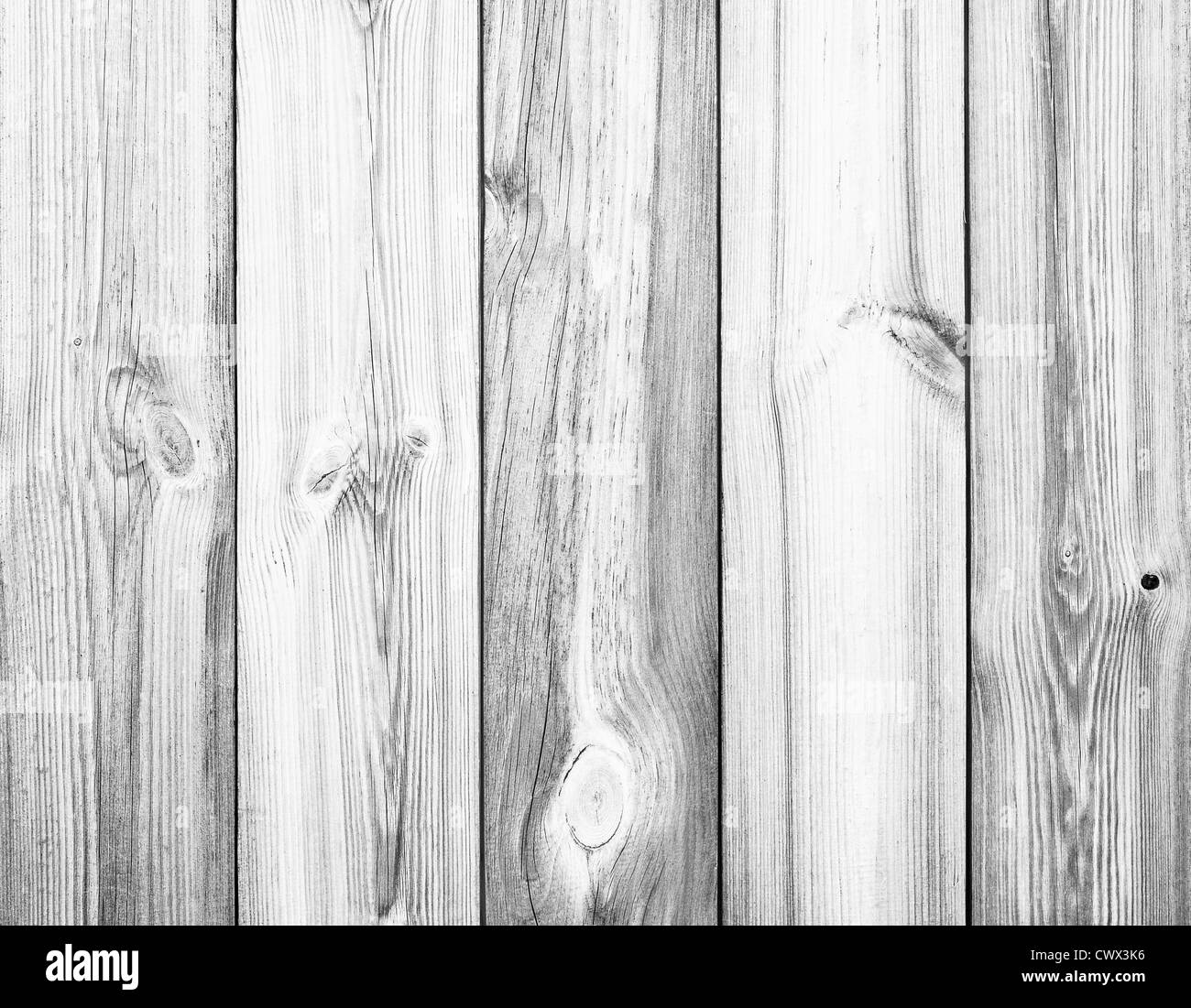 Bianco di tavole di legno come sfondo Foto Stock