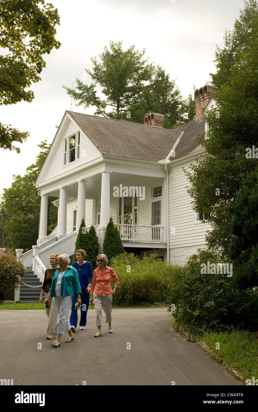 Carl Sandburg Home Flat Rock North Carolina USA Foto Stock