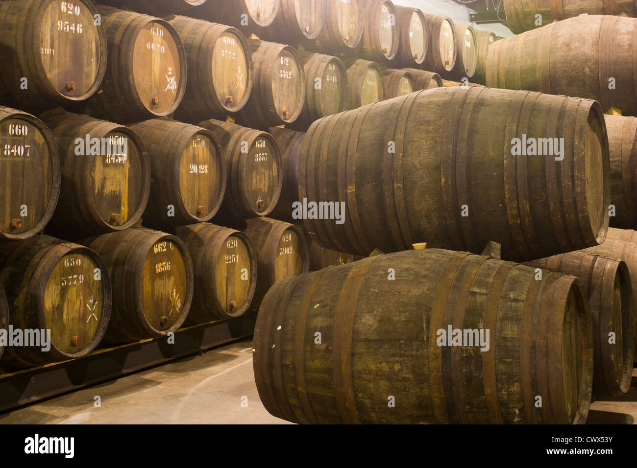 Cantina del vino di Porto, Porto Portogallo Foto Stock