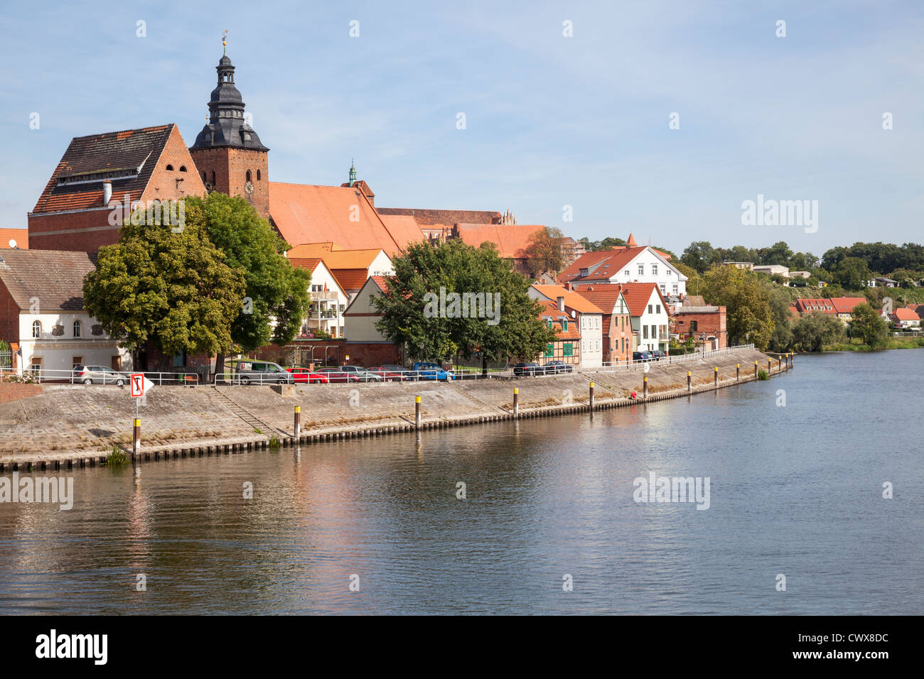 Havelberg, Sassonia Anhalt, Germania Foto Stock