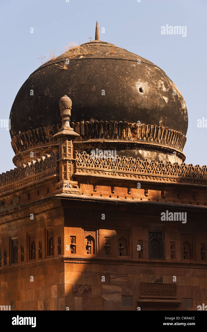 Elk201-2875v India, Karnataka, Badami, moschea Foto Stock