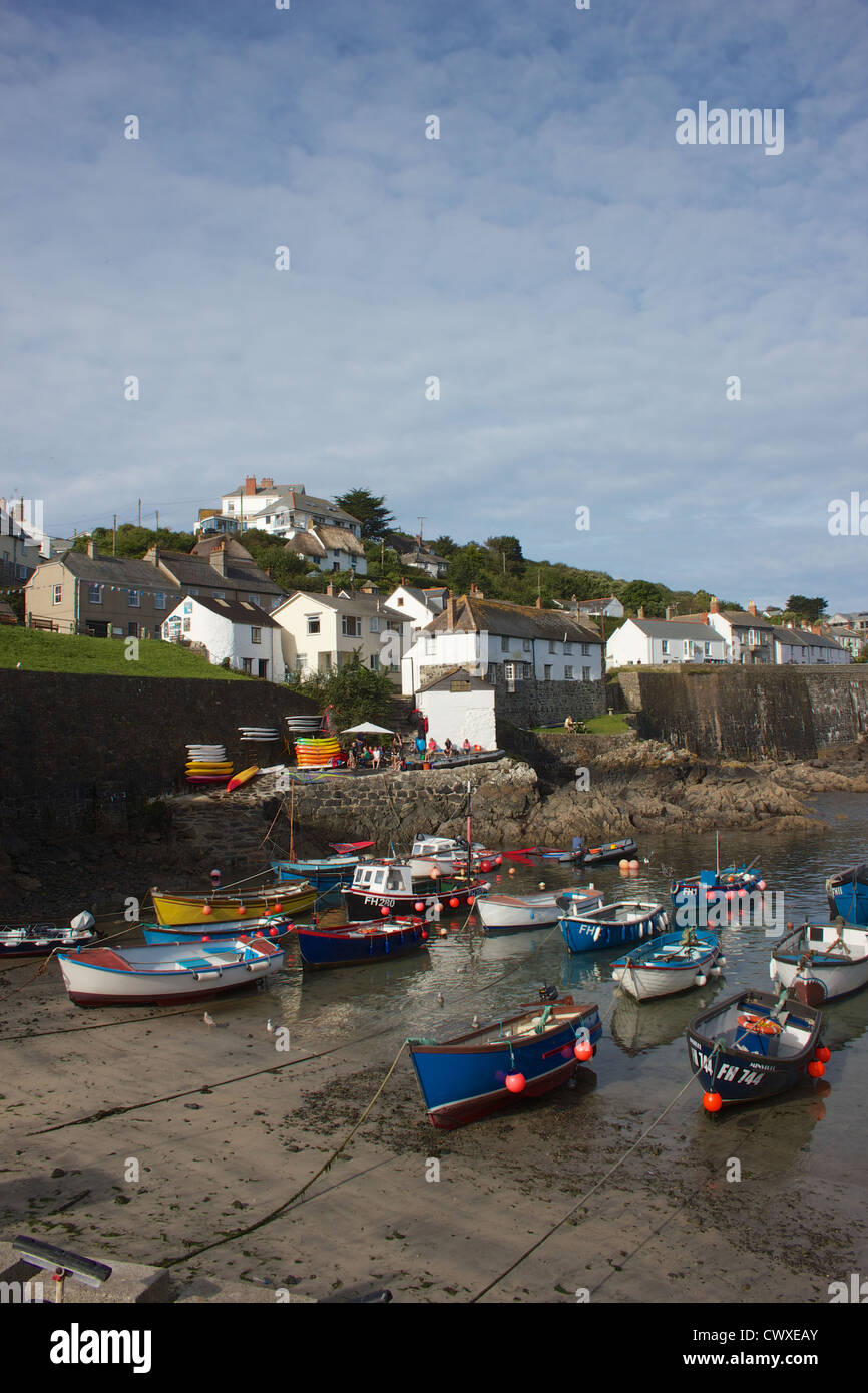 Porto Coverack Foto Stock