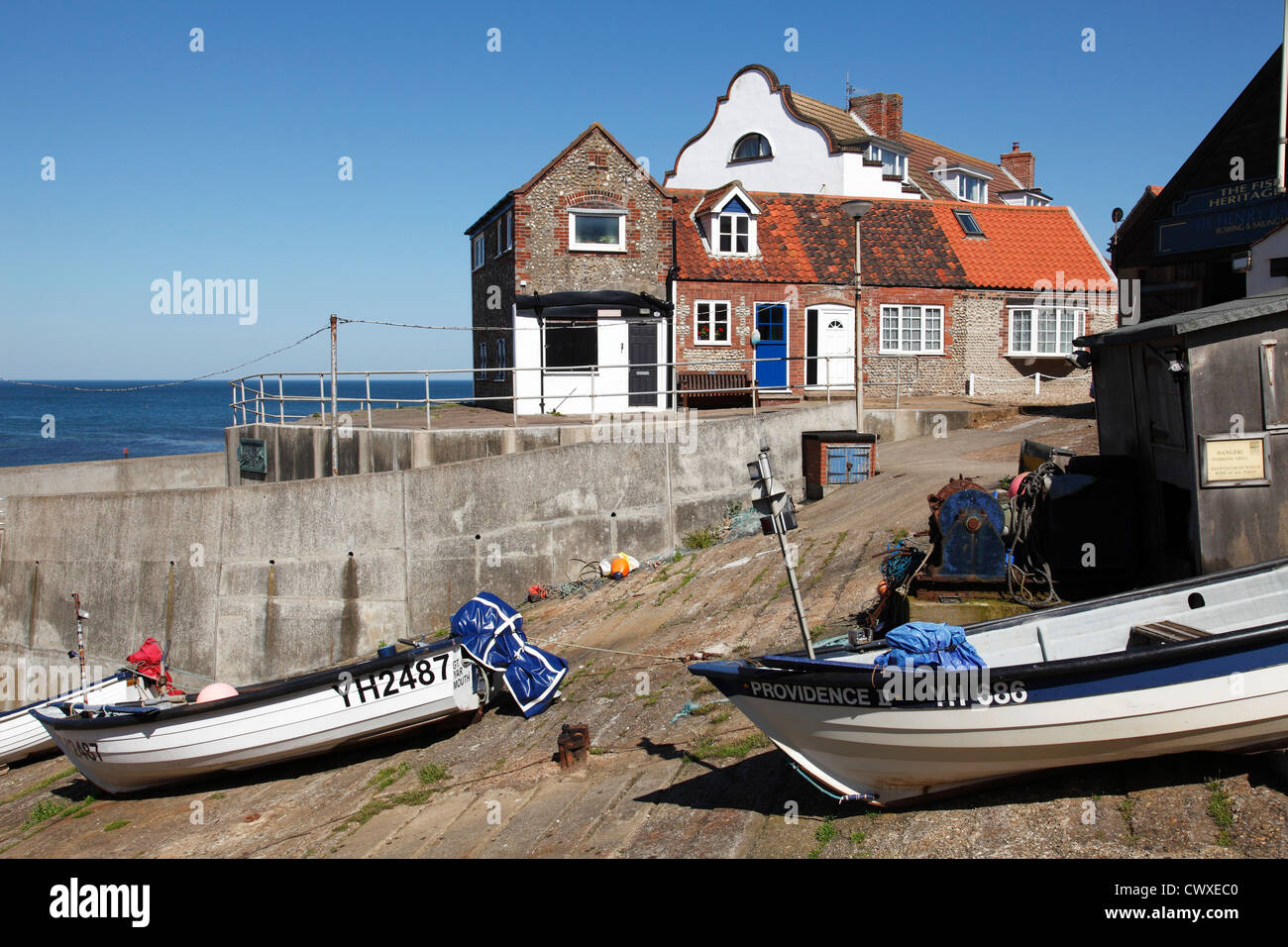 Sheringham, North Norfolk, Inghilterra, Regno Unito Foto Stock