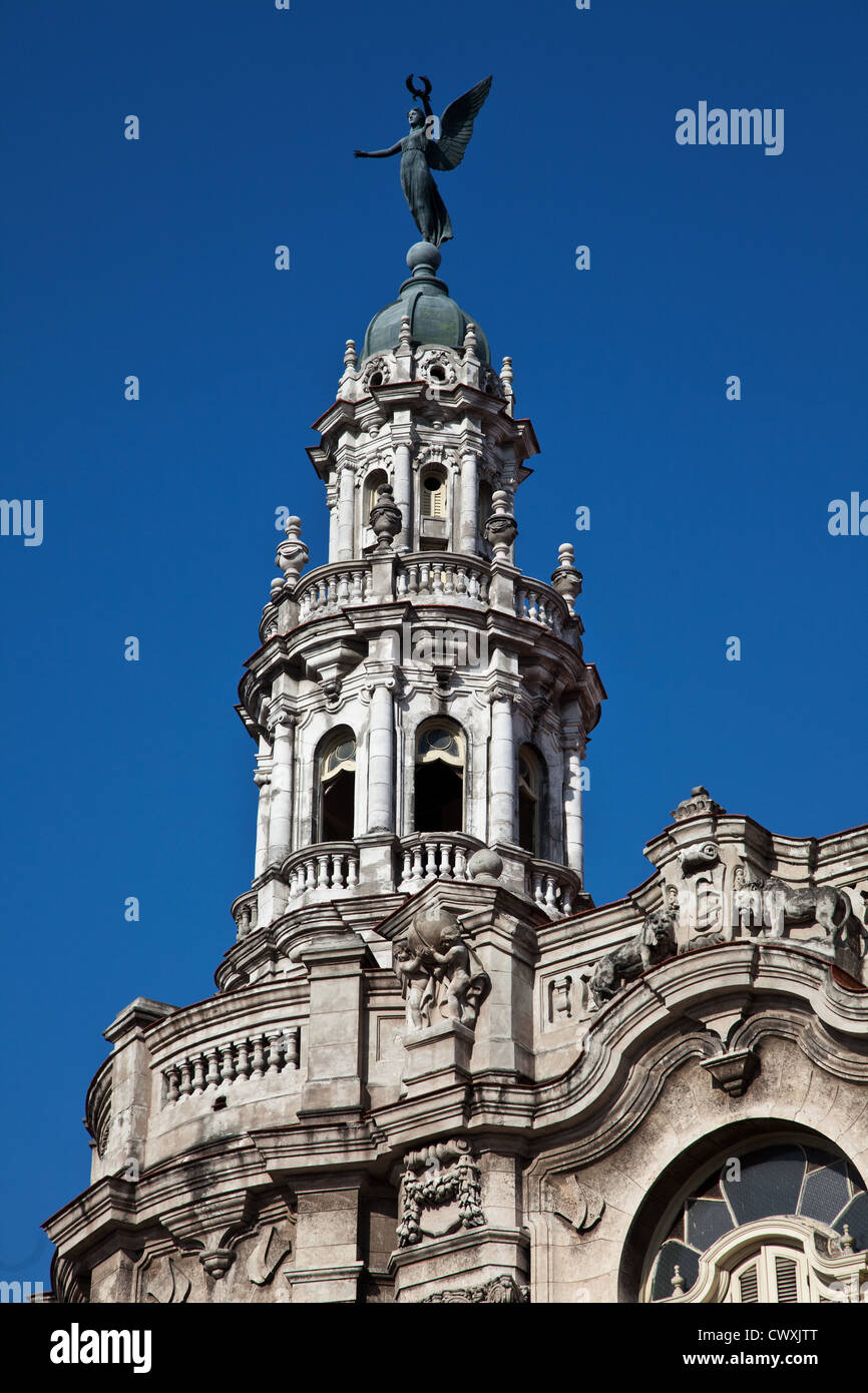 Splendida architettura del grande teatro di l'Avana, Cuba. Foto Stock