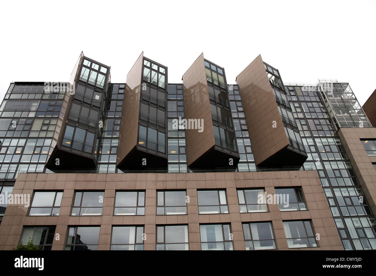 Dettaglio di architettura moderna da Oslo, Norvegia Foto Stock