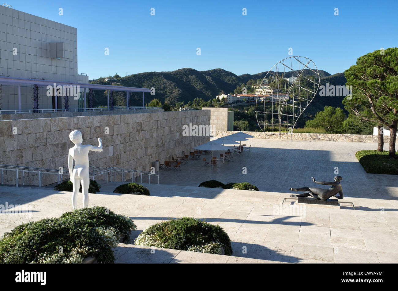 Getty Museum di Los Angeles. Foto Stock